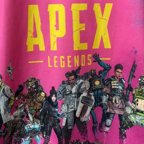 Apex Legends Pink and Blue Hoodie Men’s Size XXL Polyester - Picture 3 of 8